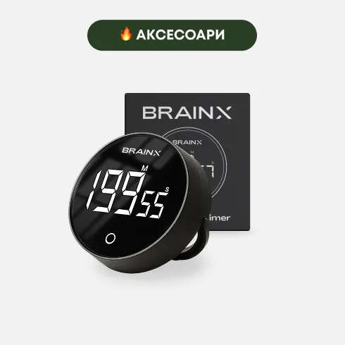 BrainX Timer — таймер за продуктивност